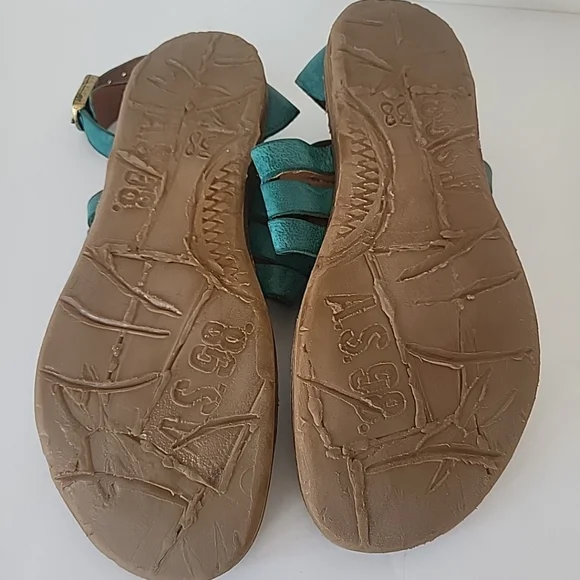 AS 98 Women's Leather Sandals Boho Style Size 38 - Picture 6 of 11